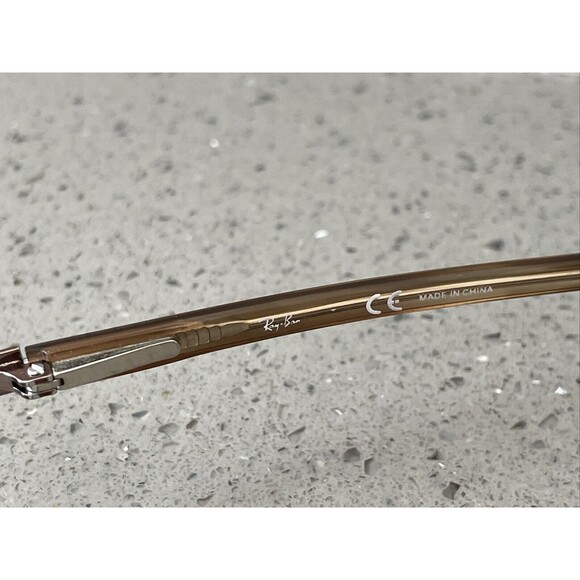 Ray-Ban Kids Eyeglasses Frames RB1024 4006 Bronze Brown Rectangular 46-15-125 - Picture 7 of 12